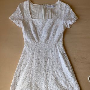 Simple White Dress